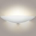 A19 Lighting Great Kauai E26 Base Dimmable LED Wall Sconce, Bisque 1205-2LEDE26